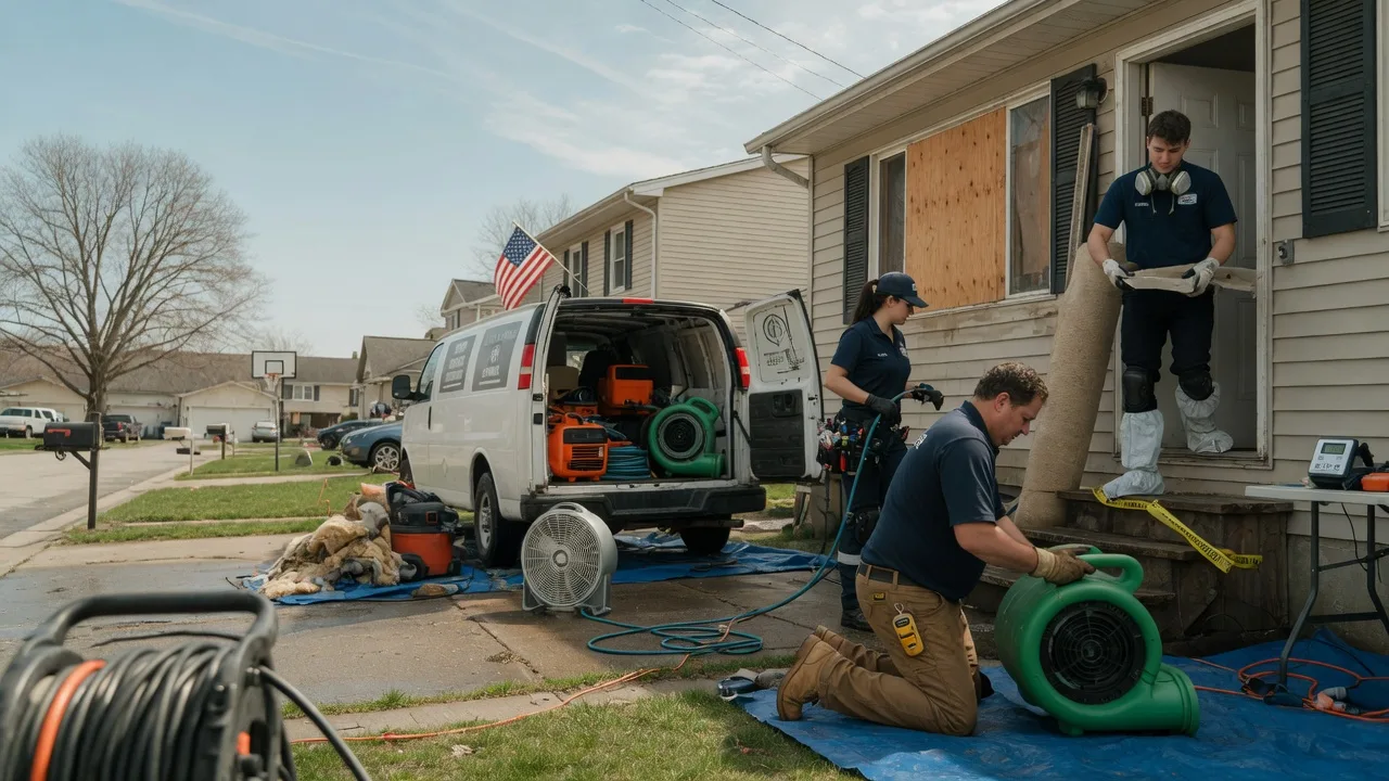 Water Damage Restoration in West Alton, MO near me